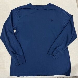 Boys (10-12) Polo Ralph Lauren Cotton Jersey Long Sleeve T-Shirt